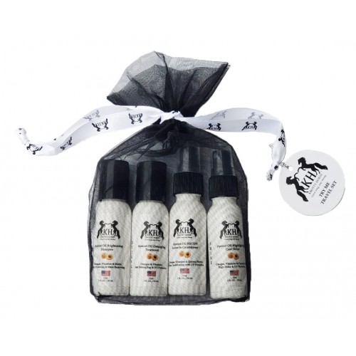 KNOTTY HORSE APRICOT OIL TRY ME TRAVEL SET KNOTTY HORSE APRICOT OIL TRY ME TRAVEL SET