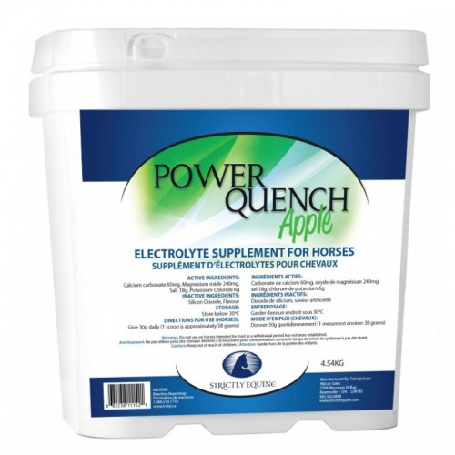 STRICTLY EQUINE POWER QUENCH APPLE, 4.54 KG