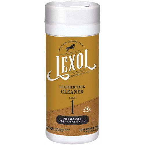 LEXOL QUICK-WIPES CLEANER, 25 PER CAN