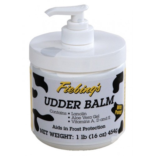FIEBING'S UDDER BALM 454 G JAR WITH PUMP FIEBING'S UDDER BALM 454 G JAR WITH PUMP