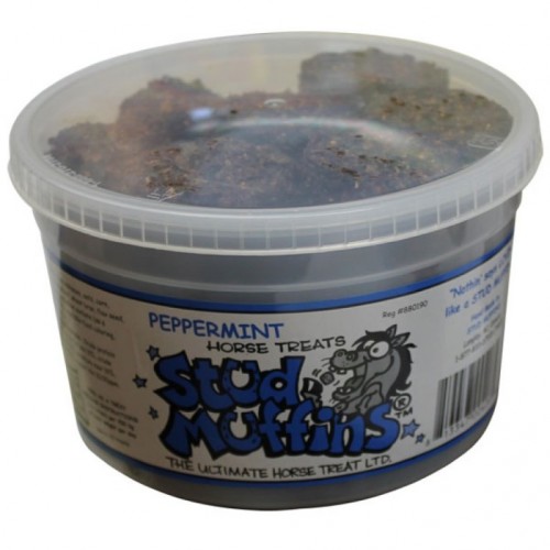 STUD MUFFINS PEPPERMINT, 20 OZ