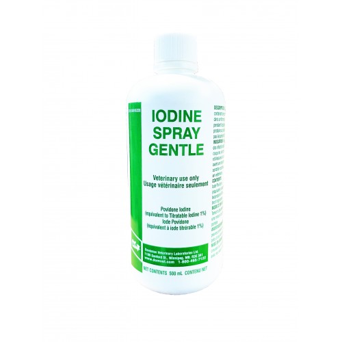 PHARM-VET IODINE SPRAY GENTLE - 500 ML WITH SPRAYER PHARM-VET IODINE SPRAY GENTLE - 500 ML WITH SPRAYER