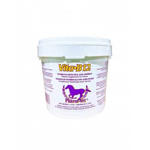 PHARM-VET VITA B12 WITH FOLIC ACID CRUMBLES - 1.13 KG