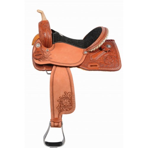 WESTERN RAWHIDE SIGNATURE DEE BUTTERFIELD PRO BARREL SADDLE