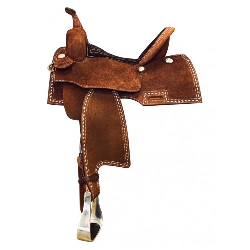 WESTERN RAWHIDE SIGNATURE ROUGH OUT GUNNER SADDLE