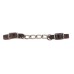 FRANCOIS GAUTHIER BIG LINK LEATHER CURB CHAIN
