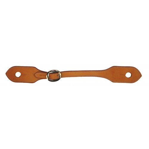 WESTERN RAWHIDE LEATHER SLOBBER STRAP, GOLDEN WITH SILVER BUCKLE WESTERN RAWHIDE LEATHER SLOBBER STRAP, GOLDEN WITH SILVER BUCKLE