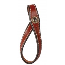 TIE DOWN HOLDER WITH CONCHOS