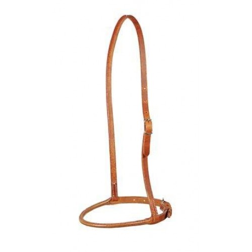 HARNESS LEATHER ROUNDED NOSEBAND
