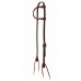WESTERN RAWHIDE SIGNATURE ONE EAR HEADSTALL WITH TIES, 5/8 INCH