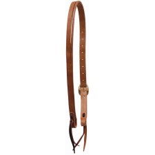 WESTERN RAWHIDE SIGNATURE HARNESS LEATHER SLIP EAR HEADSTALL WITH TIES