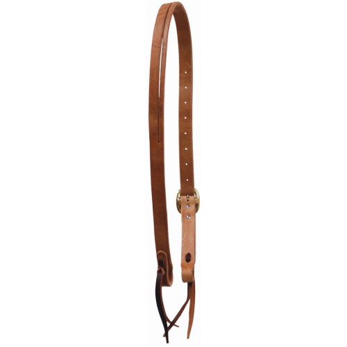 WESTERN RAWHIDE SIGNATURE HARNESS LEATHER SLIP EAR HEADSTALL WITH TIES