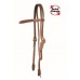 WESTERN RAWHIDE SIGNATURE  HARNESS LEATHER QUICK CHANGE BROWBAND HEADSTALL