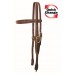 WESTERN RAWHIDE SIGNATURE  HARNESS LEATHER QUICK CHANGE BROWBAND HEADSTALL