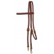 WESTERN RAWHIDE SIGNATURE BROWBAND HEADSTALL WITH SNAPS, OILED HARNESS LEATHER WESTERN RAWHIDE SIGNATURE BROWBAND HEADSTALL WITH SNAPS, OILED HARNESS LEATHER