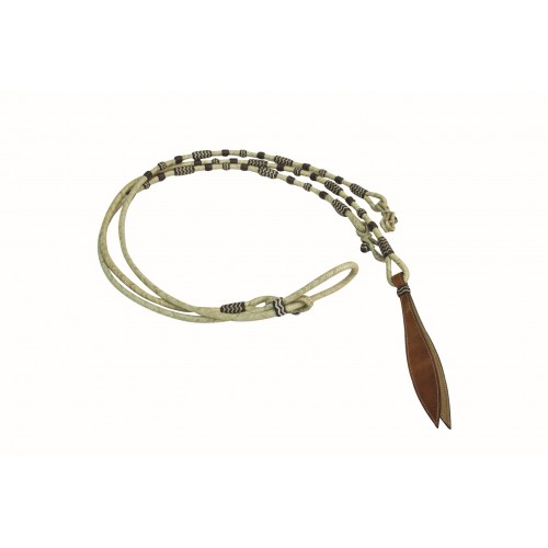 WESTERN RAWHIDE NATURAL RAWHIDE ROMAL REINS WESTERN RAWHIDE NATURAL RAWHIDE ROMAL REINS