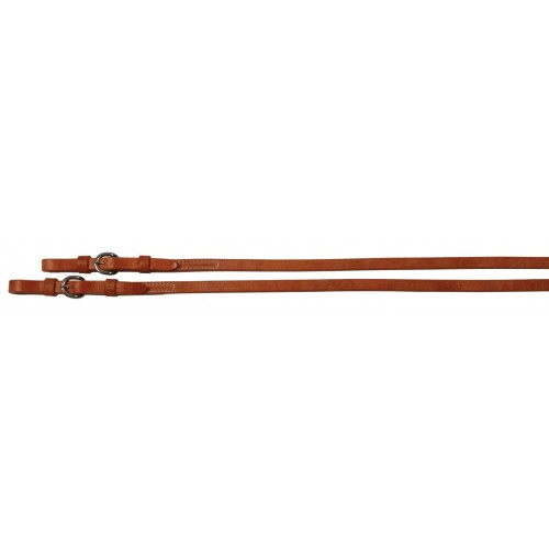 WESTERN RAWHIDE SIGNATURE HARNESS LEATHER REINS WITH BUCKLE - 5/8 INCH X 8 FEET & UP WESTERN RAWHIDE SIGNATURE HARNESS LEATHER REINS WITH BUCKLE - 5/8 INCH X 8 FEET & UP