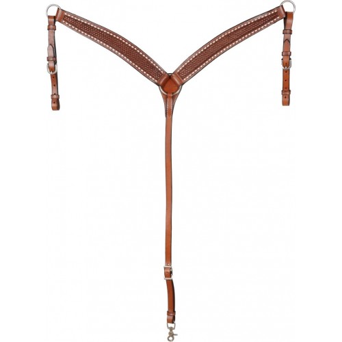 COUNTRY LEGEND BUCKSTITCH & BASKET BREASTCOLLAR