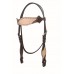 COUNTRY LEGEND ROUGH OUT & BUCKSTITCH BROWBAND HEADSTALL