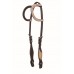 COUNTRY LEGEND ROUGH OUT & BUCKSTITCH ONE EAR HEADSTALL