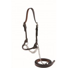 COUNTRY LEGEND COW HALTER ROLLED NOSEBAND
