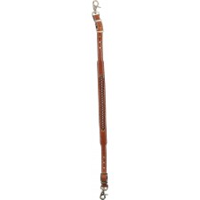 COUNTRY LEGEND RAWHIDE & RED BEADS WITHER STRAP