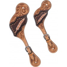 COUNTRY LEGEND GATOR & FEATHERS LADIES SPUR STRAPS