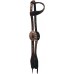 COUNTRY LEGEND COPPER CACTUS ONE EAR HEADSTALL