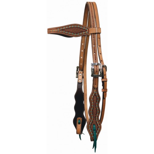 COUNTRY LEGEND DESERT DASH BROWBAND HEADSTALL COUNTRY LEGEND DESERT DASH BROWBAND HEADSTALL