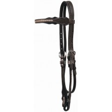COUNTRY LEGEND BRONCO BRAID BROWBAND HEADSTALL