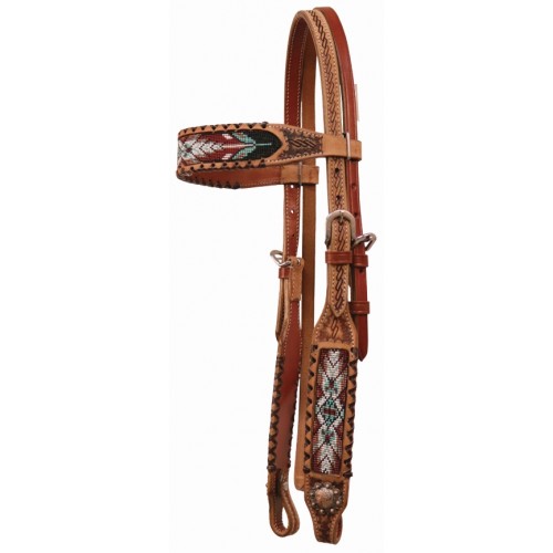 COUNTRY LEGEND RENO FEATHER�BROWBAND HEADSTALL COUNTRY LEGEND RENO FEATHER�BROWBAND HEADSTALL