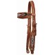COUNTRY LEGEND RENO FEATHER BROWBAND HEADSTALL