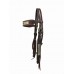 COUNTRY LEGEND NAVAJO BROWN STITCH BROWBAND HEADSTALL