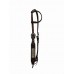 COUNTRY LEGEND NAVAJO BROWN STITCH ONE EAR HEADSTALL
