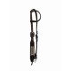 COUNTRY LEGEND NAVAJO BROWN STITCH ONE EAR HEADSTALL COUNTRY LEGEND NAVAJO BROWN STITCH ONE EAR HEADSTALL