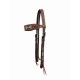 COUNTRY LEGEND NAVAJO STITCH BROWBAND HEADSTALL COUNTRY LEGEND NAVAJO STITCH BROWBAND HEADSTALL