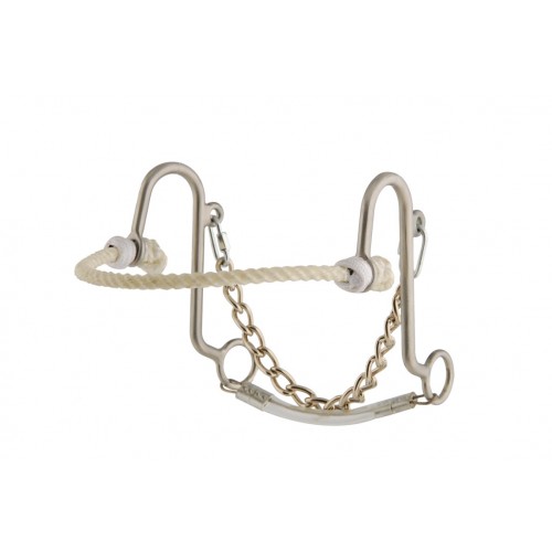 METALAB BRUSHED STAINLESS STEEL HACKAMORE