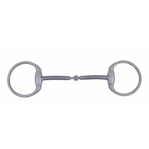 FRANCOIS GAUTHIER CLINICIAN EGGBUTT PINCHLESS SNAFFLE, 5-1/2 INCH
