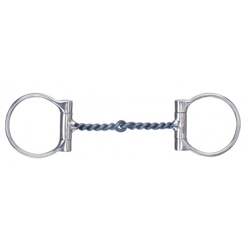 BLACK SWEET IRON TWISTED WIRE SNAFFLE BIT BLACK SWEET IRON TWISTED WIRE SNAFFLE BIT