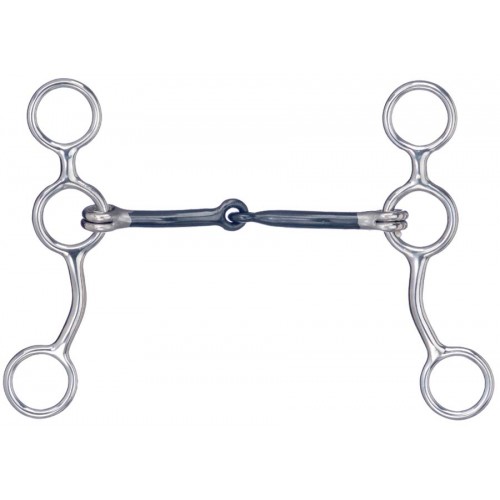 GAG BIT WITH SWEET IRON SNAFFLE MOUTH