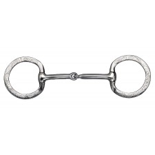 FRANCOIS GAUTHIER STAINLESS STEEL ENGRAVED EGG BUTT SHOW SNAFFLE BIT