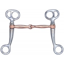 METALAB TOM THUMB SNAFFLE BIT WITH COPPER MOUTH