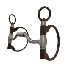 FRANCOIS GAUTHIER BLACK STEEL WITH SNAFFLE MOUTH BIT