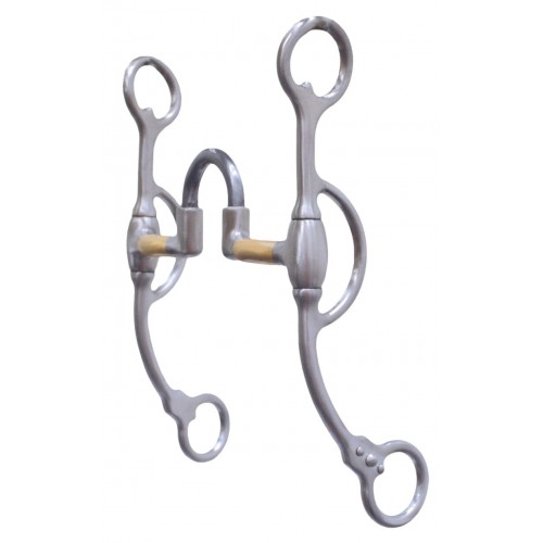 FRANCOIS GAUTHIER STAINLESS STEEL BRUSHED CORRECTION EQUI BALANCED BIT