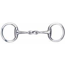 Metalab Western Stainless Steel Twisted Wire Snaffle O-Ring Bit 5" 