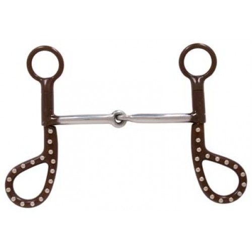 METALAB STAINLESS STEEL ARGENTINE SMOOTH SNAFFLE BIT