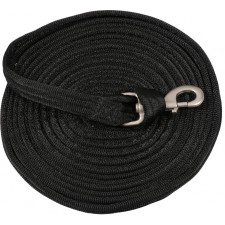 CUSHION WEB LUNGE LINE WITH RUBBER STOPPER - 25'