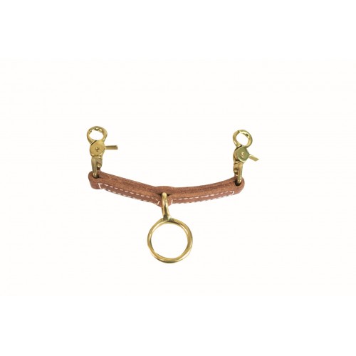WESTERN RAWHIDE HARNESS LEATHER LUNGEING BIT CONNECTOR