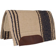 MUSTANG NEW ZEALAND WOOL PAD WITH 100% WOOL BOTTOM, 36" x 34"