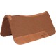 MUSTANG TAN 100% WOOL CONTOURED PAD, 32" x 32" x 3/4" MUSTANG TAN 100% WOOL CONTOURED PAD, 32" x 32" x 3/4"